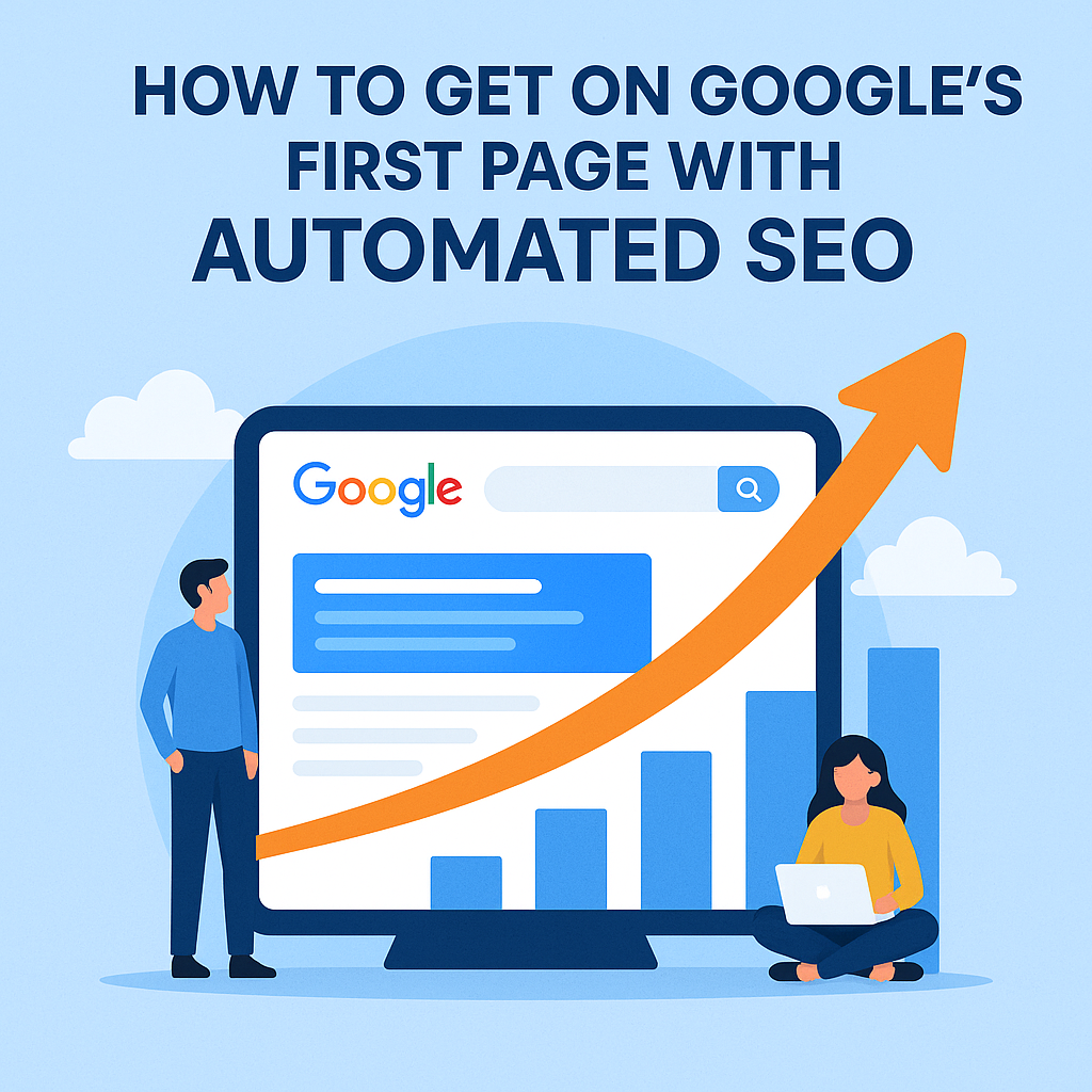 Automated SEO workflow supporting Google ranking growth